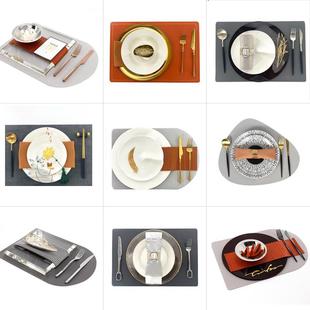 软样盘子RZW 饰品西餐具套装 板房西餐盘摆件处售楼样板装 间餐桌装