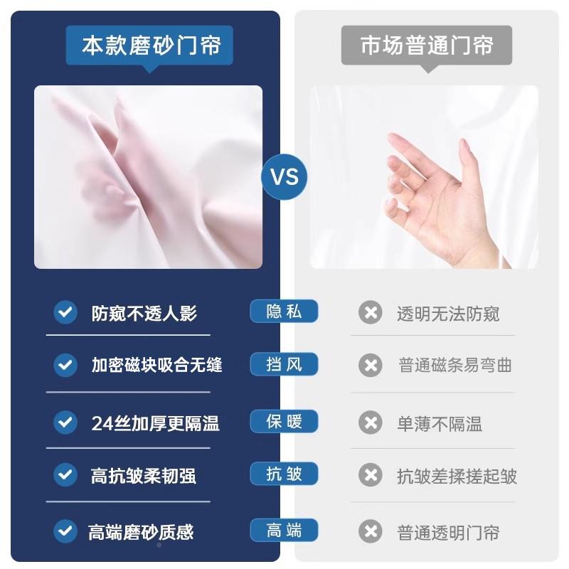 冰晶帘】空调门帘隔断2帘025新款防冷气客厅专【挡风用板遮挡T-82