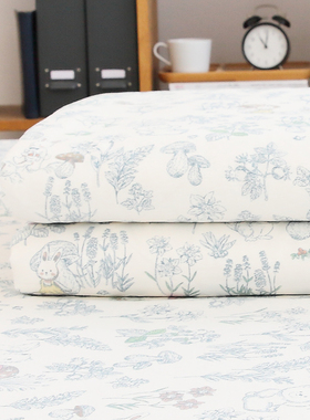 秘境森林纯棉被套单件150x200x230双人全棉被罩单人1.5米1.8m床用