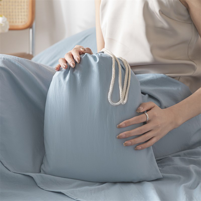 旅行酒店隔脏睡袋一体床单被套便携式四件套出差三件套非全棉