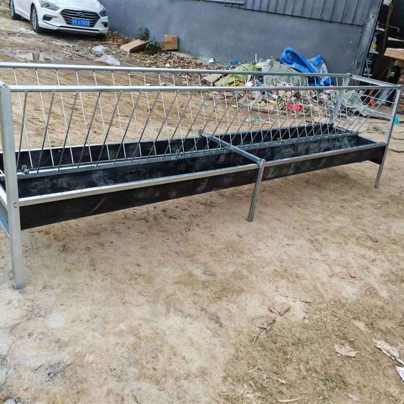 羊槽食槽新款双面羊槽养殖喂羊食槽羊草架子免费到村养羊槽子