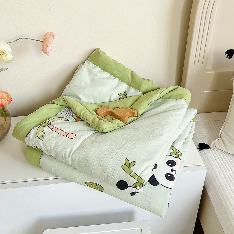 100x120cm幼儿园薄被子1x1.2米夏天空调被婴儿夏凉被儿童卡通被芯