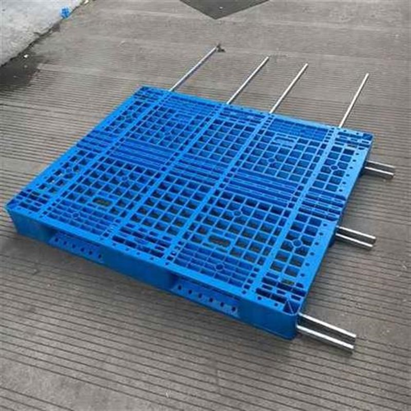 网格川字1311塑料托盘浙江塑料卡板叉车托盘地台板托板1.3*1.1米