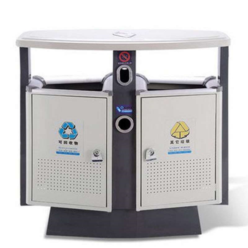 户外垃圾桶果皮箱不锈钢分类大号箱室外小区物业地产环卫