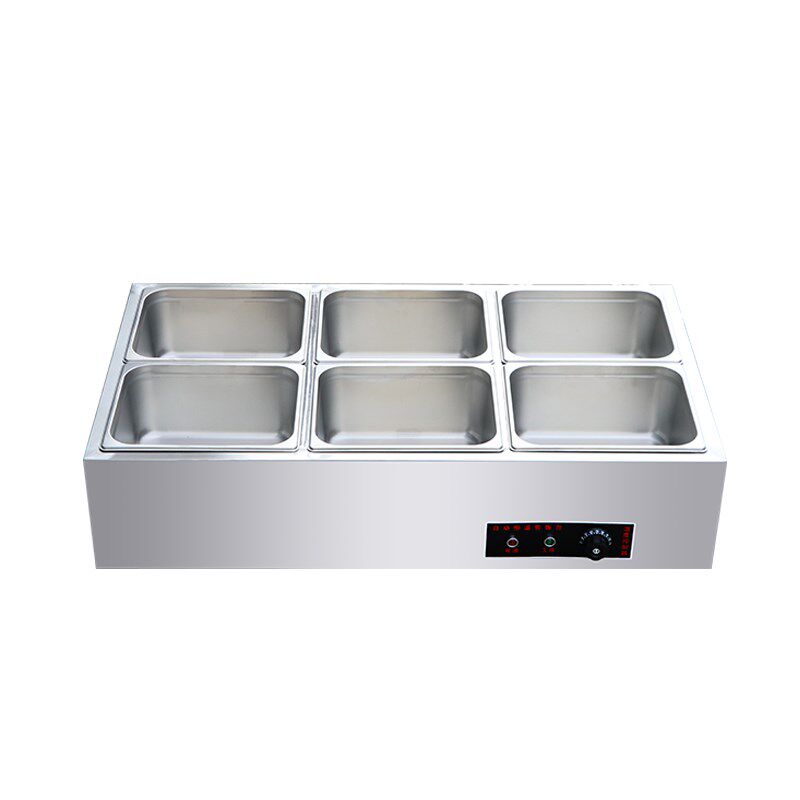 快餐保温台商用小型不锈钢台式加热汤池饭店热菜保温车食堂售饭台