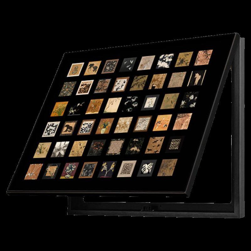 电表箱盒遮挡2024新款中古风百联装饰画客厅餐厅配电箱免打孔挂画