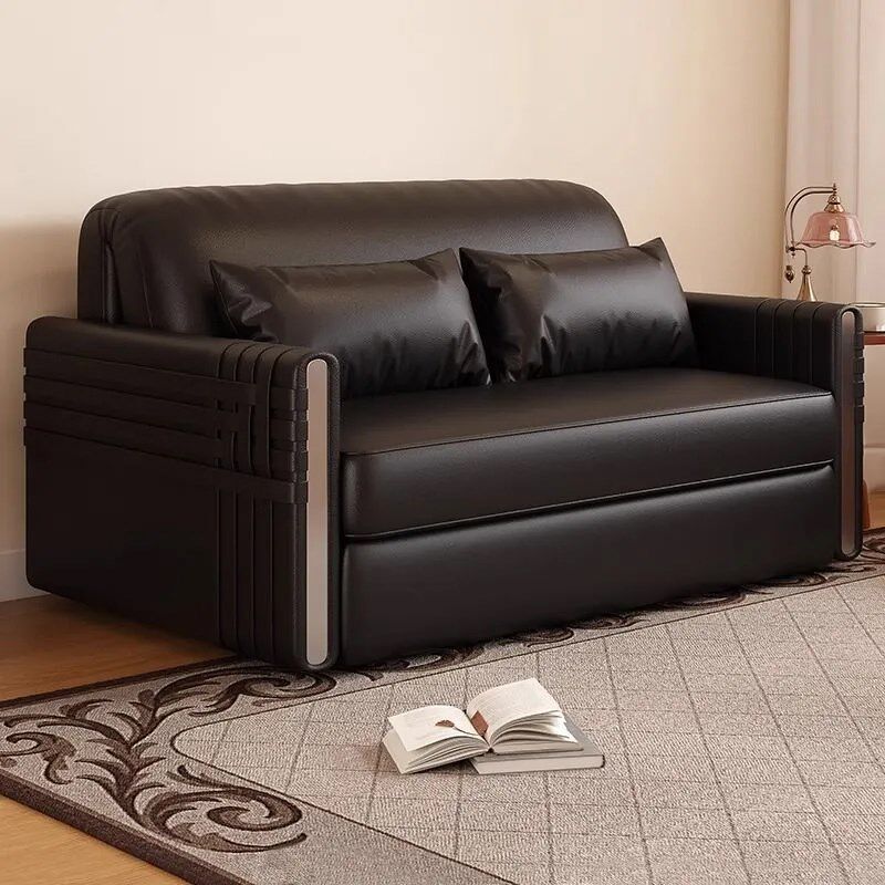 电动沙发床f双人小户型折叠智能多功能全自动可折叠两用客厅