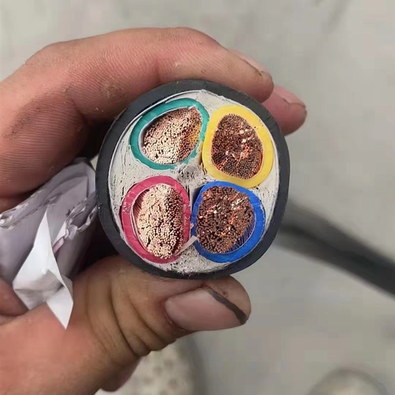 铜芯软电缆线R2    1  平方三相四线护线