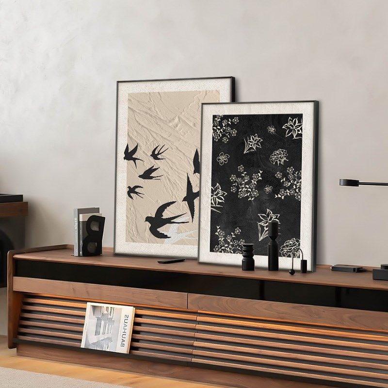 侘寂中古艺术画桌面斗柜摆画装饰画高级感客厅落地画法式复古挂画,家居饰品,现代装饰画,淘宝优惠券,粉丝福利购,淘宝优惠卷