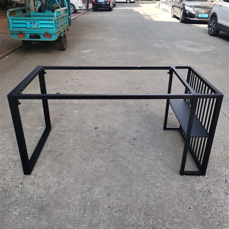 桌腿支架金属铁艺茶几脚架岩板餐桌架子底座吧台脚支撑柱桌角桌架