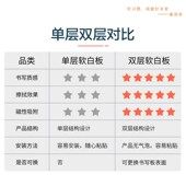 豪利来加厚层磁性黑板墙儿童创意涂鸦墙环保擦写无粉尘教学培训办