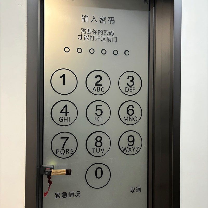创意个性窗玻璃门自粘解锁密码卧室装饰品阳台门防水墙纸画,家居饰品,镜面贴,淘宝优惠券,粉丝福利购,淘宝优惠卷
