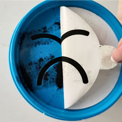 大美汽车打磨碳粉指示剂 干磨碳粉盒原子灰腻子找平检测检验工具