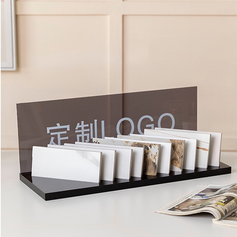 全屋定制色板小样展示架生态板瓷砖橱柜门板石材玻璃色卡台面展架