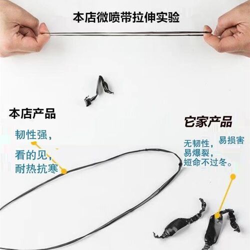 2-4寸PE软水管农用灌溉无孔水带微喷管滴灌带喷水带节水滴管配件