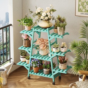 花架置物架阳台客厅落地式花盆放置架户外庭院植物花架子2025新款