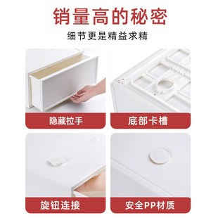 厕所洗手间多层防水收纳柜 卫生间夹缝收纳置物架浴室收纳架落地式