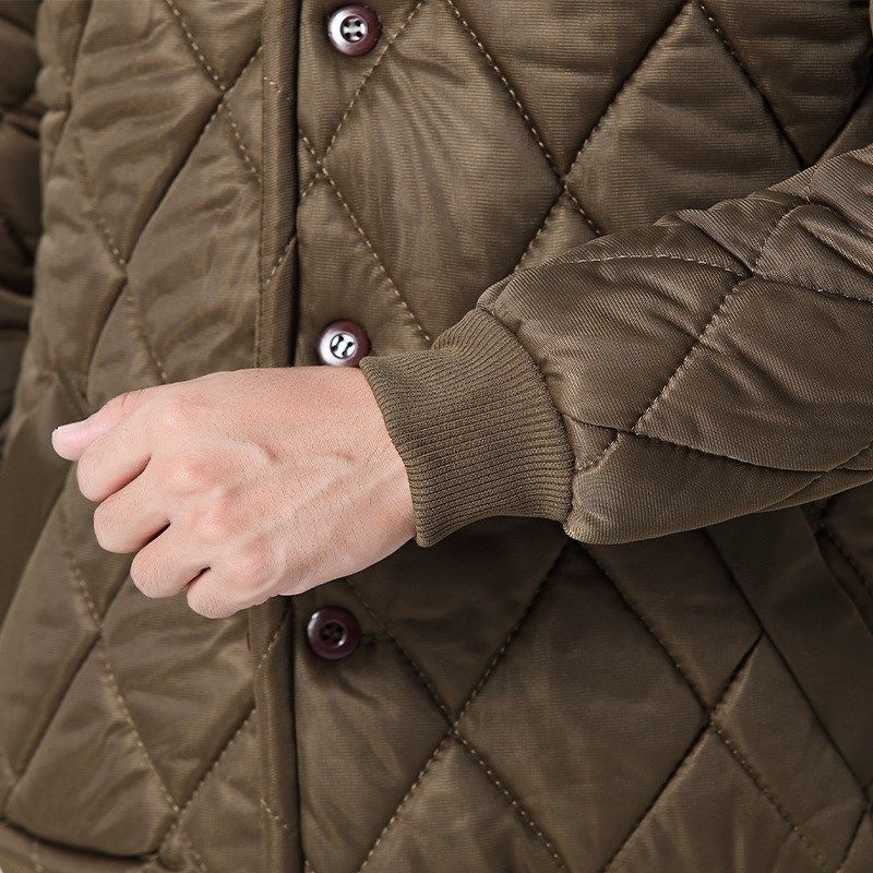 冬季棉衣男款爸爸内胆小棉袄弹力加厚老人内穿服保暖抗寒棉裤内搭