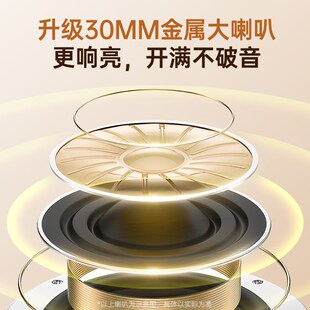 门铃免插电无线家用大门远距离不插电一拖二电池款不怕停电智能铃