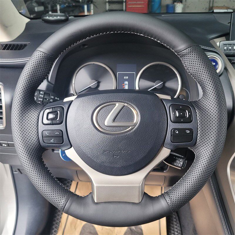 雷克萨斯CT200 ES300h IS250NX350专用手缝方向盘套EVS260四季把