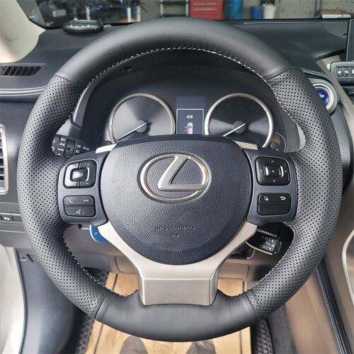 雷克萨斯CT200 ES300h IS250NX350专用手缝方向盘套EVS260四季把
