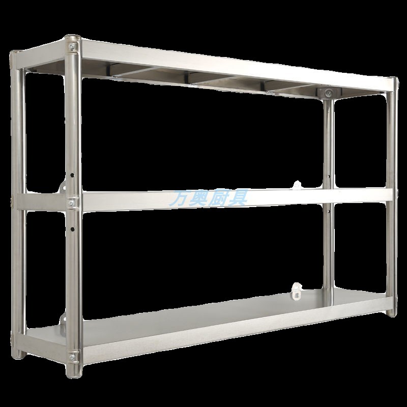 特厚不锈钢货架吊柜挂架上墙架微波炉烤箱挂墙架壁挂式墙上置物架