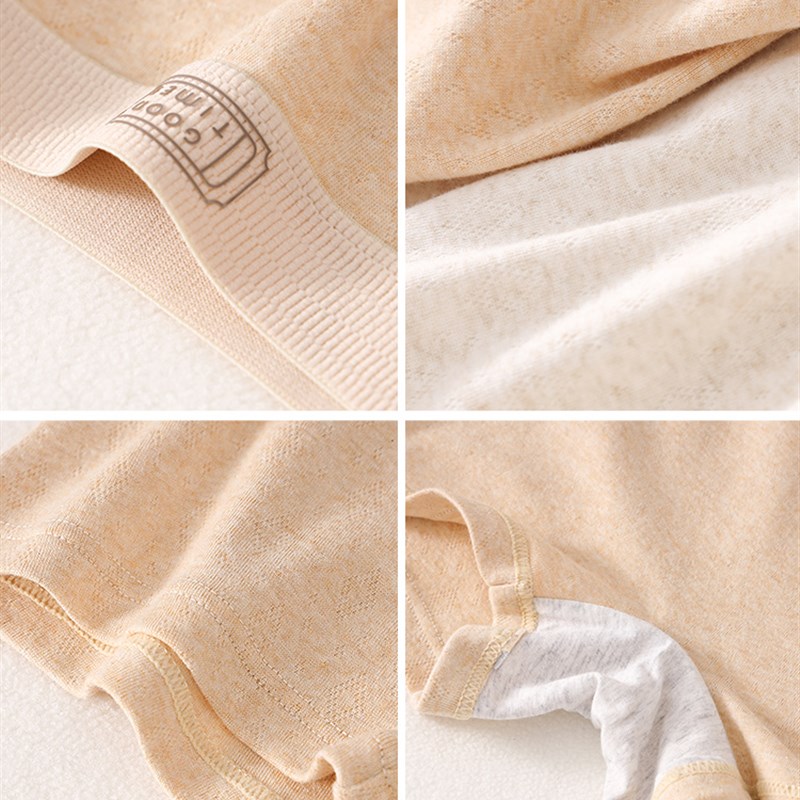 初内纯棉女士内裤100%全棉抗菌里裆平角裤女生四角裤防走光打底裤