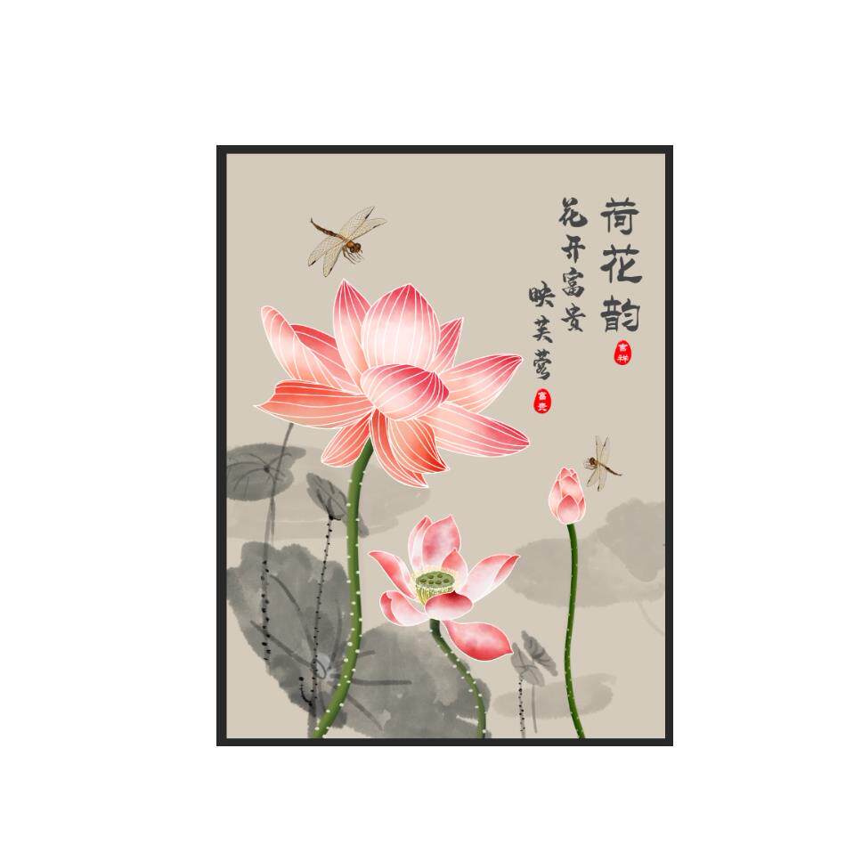 电表箱装饰画 画大尺寸免孔定制入户电箱装饰电盒盖子电表盒墙画