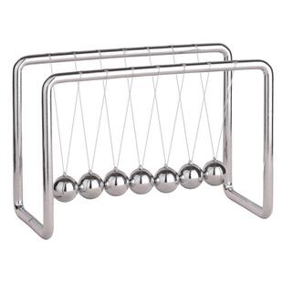 牛顿摆球7球办公室客厅书房摆件物理金属非永动仪创意家居装饰品