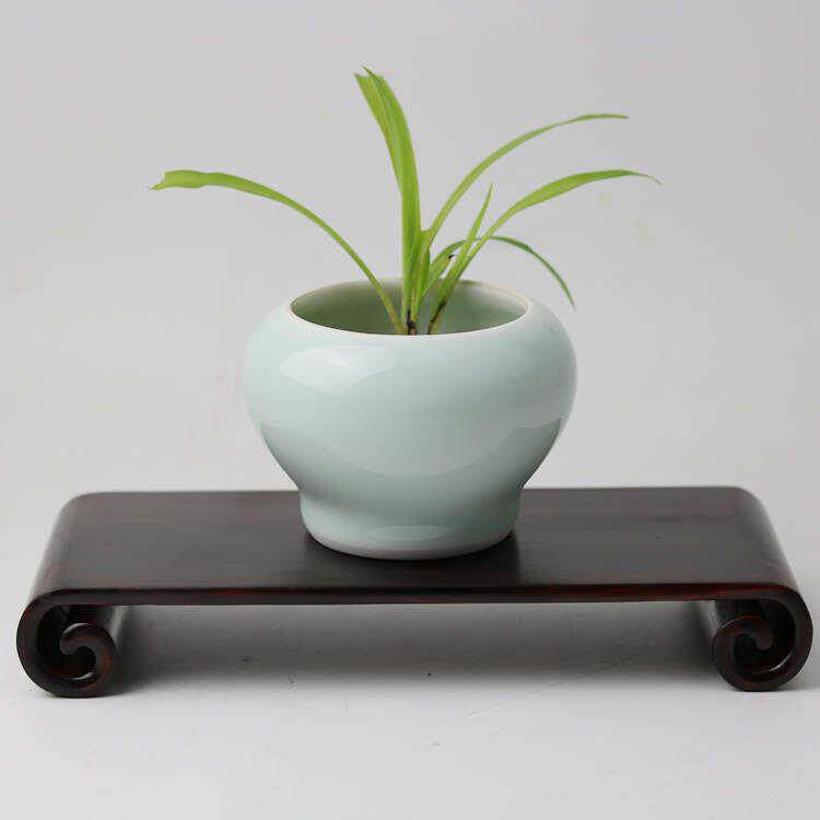 红木雕实木奇玉石佛像花盆工艺品摆件底座玛瑙翡翠红酸枝书卷几座