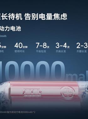 TYMO第五代无线 线直发梳 高颅顶便携防烫造型夹板 负离子长续航