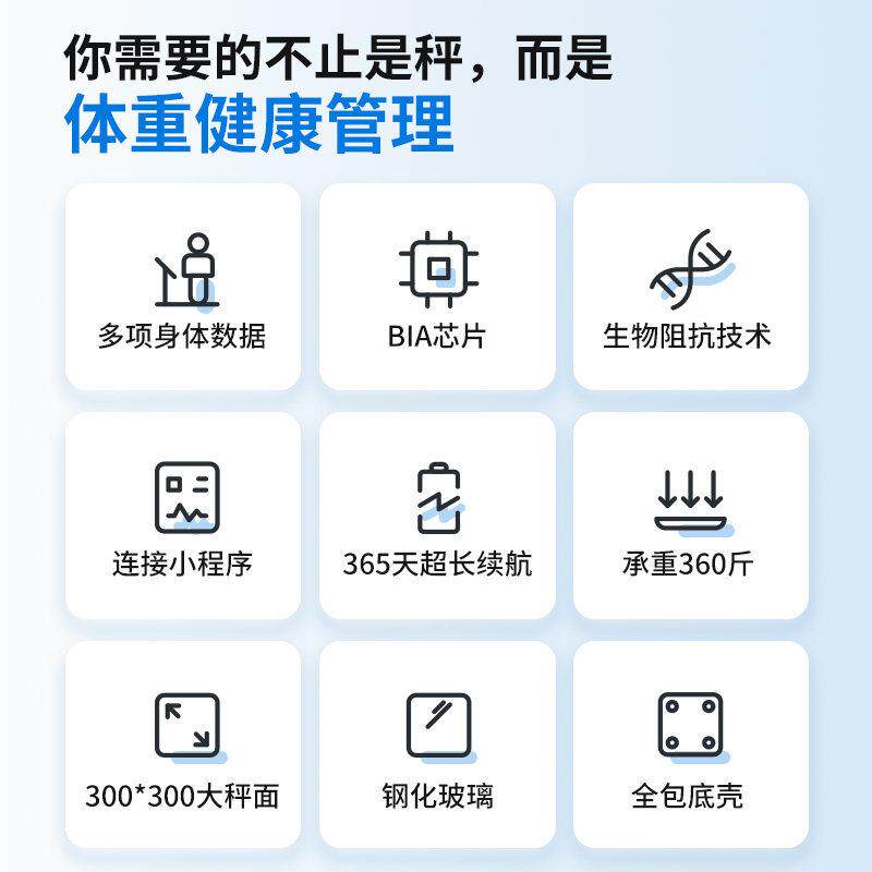 乐心体脂秤S21家用电子秤高精准减肥专用智能宿舍体重秤健康监控