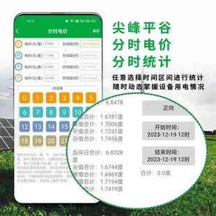 太阳能电表光伏发电双向计量三相四线 线电度表380V互感式电能表