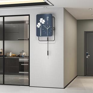 钟表挂钟客厅免打孔2026新款挂表简约大气家用时尚装饰时钟挂墙