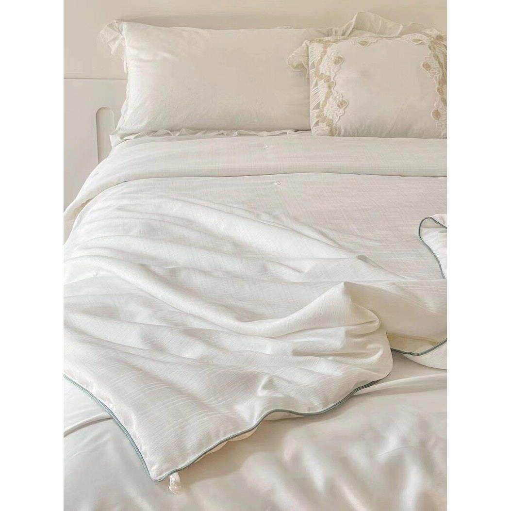 大捡漏！工厂血亏清货春夏薄款舒适空调被长丝桑蚕丝t被重3.5斤