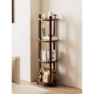 书房边几卧室小推车茶几带轮花架家用落地式可移动室内多层花盆架