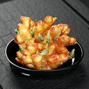 一统江山摆件家居装饰创意手工客厅办公室茶桌面摆设茶宠可养变色