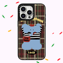 韩国CASETIF挎包小动物小狗适用苹果16/15promax壳新款iphone15plus保护套14防摔13pro镜面12ins11女