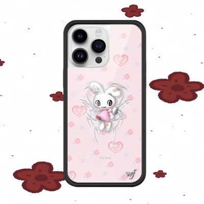 Petra Collins x Wildflower联名壳适用苹果iPhone15/14/Pro/Max硬壳全包硅胶防摔保护套欧美时尚个性wf
