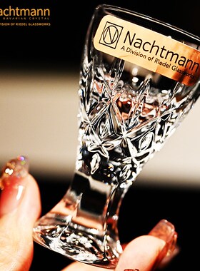 Nann轻奢水晶玻q璃白酒烈酒杯一二两口杯子家用套装