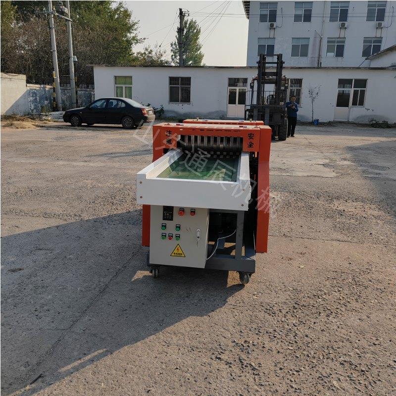 代替人工 技术过硬 乳胶海绵切粒机 美臀垫海绵切块机