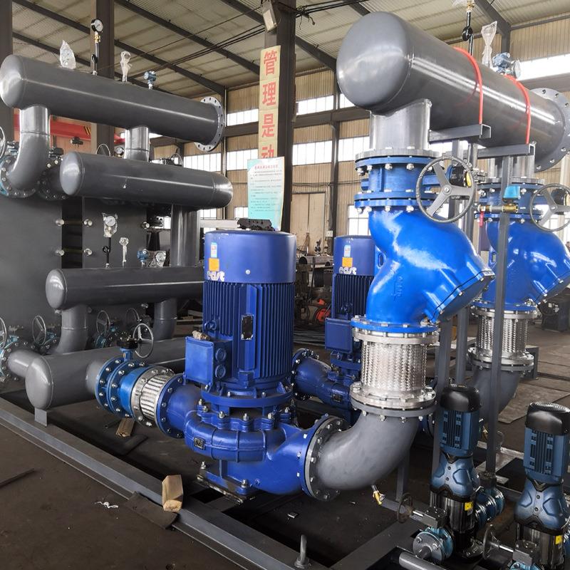 换热机组厂家管壳式换热器机组换热站可拆不锈钢板式换热机组