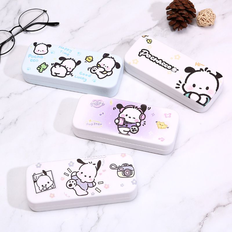 可爱帕恰狗眼镜盒大容量