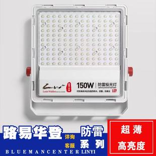 led投光燈戶外照明燈400W庭院工廠車間探照工地路燈 路易華登照明