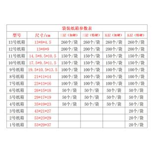 伯特利整包邮政快递纸箱加厚加硬淘宝快递物流打包盒物流外包装