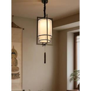 新中式小吊灯宋式美学禅意茶室餐厅岛吧台餐饮吊线火锅店专用吊灯