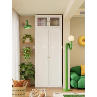 适合放阳台的储物柜加厚大容量铁皮柜防潮防晒落地置物柜收纳柜子