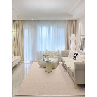 天然新西兰羊毛地毯客厅咖啡桌卧室毛毯现代简约可达豪华风格纯色