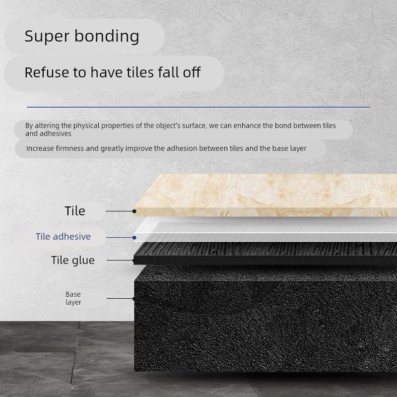 背胶B100双组份玻化砖瓷砖背涂胶地砖上墙界面拉毛内外墙贴砖