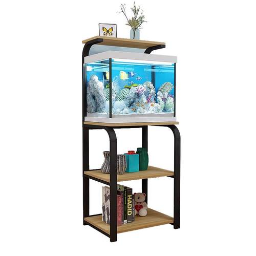 鱼缸架子底座底柜放鱼缸的架子桌子金属底架承重柜客厅小型鱼缸架